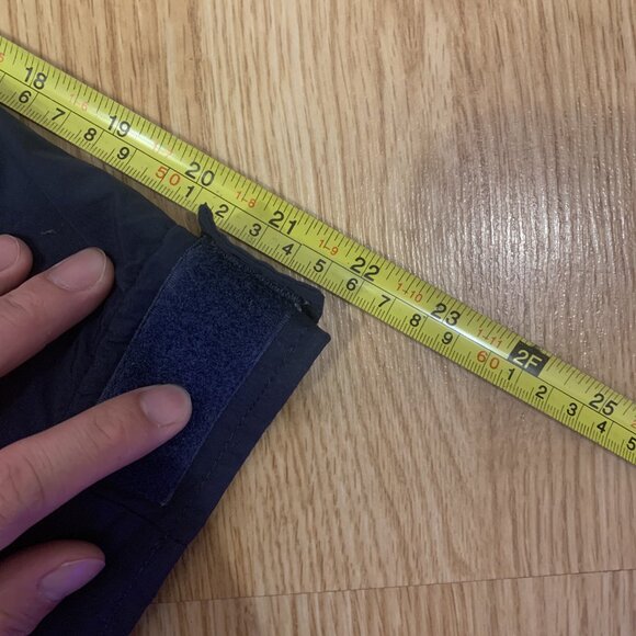 Vintage Eddie Bauer Bomber Jacket Mens Medium Blue Outdoor Zipup - Picture 9 of 11